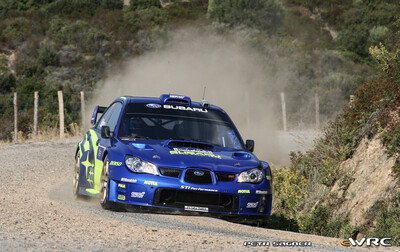 Petter Solberg - Phil Mills
51º Tour de Corse - Rallye de France 2007. Subaru Impreza S12B WRC '07 (JT56 SRT). Clasificado 5º.
Subaru World Rally Team

Del 12 al 14 de Octubre, Ajaccio.
Superficie: asfalto.

El Rally constaba de 3 etapas con un total de 1099.10 km de los que 359.32 km divididos en 16 tramos, eran cronometrados.

Tomaron la salida 74 equipos, finalizaron 57.

© Petr Sagner
@
Palabras clave: Subaru;Impreza;WRC;Corse;Corcega;2007