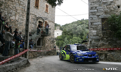 Petter Solberg - Phil Mills
51º Tour de Corse - Rallye de France 2007. Subaru Impreza S12B WRC '07 (JT56 SRT). Clasificado 5º.
Subaru World Rally Team

Del 12 al 14 de Octubre, Ajaccio.
Superficie: asfalto.

El Rally constaba de 3 etapas con un total de 1099.10 km de los que 359.32 km divididos en 16 tramos, eran cronometrados.

Tomaron la salida 74 equipos, finalizaron 57.

© Petr Sagner
@
Palabras clave: Subaru;Impreza;WRC;Corse;Corcega;2007