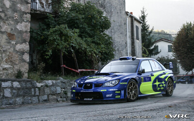 Petter Solberg - Phil Mills
51º Tour de Corse - Rallye de France 2007. Subaru Impreza S12B WRC '07 (JT56 SRT). Clasificado 5º.
Subaru World Rally Team

Del 12 al 14 de Octubre, Ajaccio.
Superficie: asfalto.

El Rally constaba de 3 etapas con un total de 1099.10 km de los que 359.32 km divididos en 16 tramos, eran cronometrados.

Tomaron la salida 74 equipos, finalizaron 57.

© Petr Sagner
@
Palabras clave: Subaru;Impreza;WRC;Corse;Corcega;2007