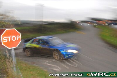 Petter Solberg - Phil Mills
3º Rally Ireland 2007. Subaru Impreza S12B WRC '07 (JT56 SRT). Clasificado 5º.
Subaru World Rally Team

Del 16 al 18 de Noviembre, Sligo.
Superficie: asfalto.

El Rally constaba de 3 etapas con un total de 1182.63 km de los que 328.72 km divididos en 20 tramos, eran cronometrados.

Tomaron la salida 84 equipos, finalizaron 66.

© Marek Felt
@@
Palabras clave: Subaru;Impreza;WRC;Irlanda;2007