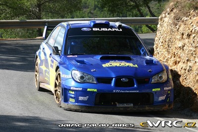 Petter Solberg - Phil Mills
43º Rally RACC Catalunya - Costa Daurada 2007. Subaru Impreza S12B WRC '07 (JT56 SRT). Clasificado 6º.
Subaru World Rally Team

Del 5 al 7 de Octubre, Salou, Tarragona, Catalunya, España.
Superficie: asfalto.

El Rally tenia un total de 1359.96 km de los que 352.87 km divididos en 18 tramos, eran especiales.

Se inscribieron 84 equipos, tomaron la salida 81, finalizaron 65.

© Jaime Palau-Ribes
@@
Palabras clave: Petter_Solberg;Subaru;Impreza;WRC;Catalunya;Costa_Daurada;RACC;España;Spain;2007