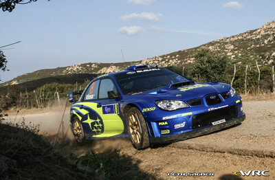 Chris Atkinson - Stéphane Prévot
51º Tour de Corse - Rallye de France 2007. Subaru Impreza S12B WRC '07 (AT06 SRT). Clasificado 6º.
Subaru World Rally Team

Del 12 al 14 de Octubre, Ajaccio.
Superficie: asfalto.

El Rally constaba de 3 etapas con un total de 1099.10 km de los que 359.32 km divididos en 16 tramos, eran cronometrados.

Tomaron la salida 74 equipos, finalizaron 57.

© Petr Sagner
@
Palabras clave: Subaru;Impreza;WRC;Corse;Corcega;2007