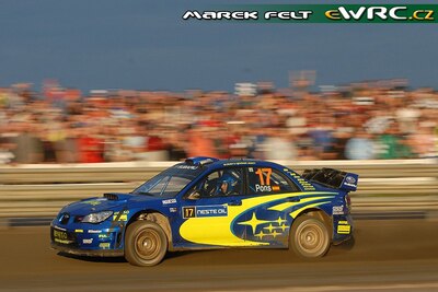 Xevi Pons - Xavier Amigo
57º Neste Oil Rally Finland 2007. Subaru Impreza S12B WRC '07 (JT07 SRT). Clasificado 6º.
Subaru World Rally Team

Del 3 al 5 de Agosto, Jyväskylä.
Superficie: tierra.

El Rally constaba de 3 etapas con un total de 1375.15 km de los que 360.34 km divididos en 23 tramos eran cronometrados.

Tomaron la salida 97 equipos, finalizaron 70.

© Marek Felt
@@
Palabras clave: Subaru;Impreza;WRC;Finlandia;2007