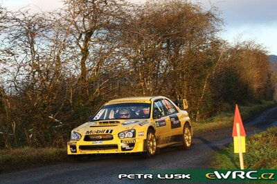Guy Wilks - Phil Pugh
3º Rally Ireland 2007. Subaru Impreza S11 WRC '05 (GC54 WRC). Clasificado 6º.

Del 16 al 18 de Noviembre, Sligo.
Superficie: asfalto.

El Rally constaba de 3 etapas con un total de 1182.63 km de los que 328.72 km divididos en 20 tramos, eran cronometrados.

Tomaron la salida 84 equipos, finalizaron 66.

© Petr Lusk
@@
Palabras clave: Subaru;Impreza;WRC;Irlanda;2007