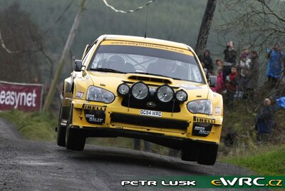 Guy Wilks - Phil Pugh
3º Rally Ireland 2007. Subaru Impreza S11 WRC '05 (GC54 WRC). Clasificado 6º.

Del 16 al 18 de Noviembre, Sligo.
Superficie: asfalto.

El Rally constaba de 3 etapas con un total de 1182.63 km de los que 328.72 km divididos en 20 tramos, eran cronometrados.

Tomaron la salida 84 equipos, finalizaron 66.

© Petr Lusk
@@
Palabras clave: Subaru;Impreza;WRC;Irlanda;2007