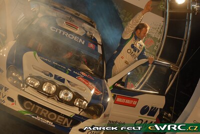 Manfred Stohl - Ilka Minor
63º Wales Rally GB 2007. Citroën Xsara WRC (98 DZF 78). Clasificado 8º.
OMV Kronos Citroën WRT

Del 30 de Noviembre al 2 de Diciembre, Cardiff, Wales.
Superficie: tierra.

El Rally constaba de 3 etapas con un total de 1271.94 km de los que 359.54 km divididos en 17 tramos, eran especiales.

Tomaron la salida 108 equipos, finalizaron 83.

© Marek Felt
@@
Palabras clave: Citroen;Xsara;WRC;Gran_Bretaña;2007