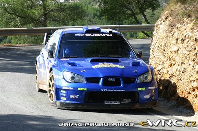 Chris Atkinson - Stéphane Prévot
43º Rally RACC Catalunya - Costa Daurada 2007. Subaru Impreza S12B WRC '07 (AT06 SRT). Clasificado 8º.
Subaru World Rally Team

Del 5 al 7 de Octubre, Salou, Tarragona, Catalunya, España.
Superficie: asfalto.

El Rally tenia un total de 1359.96 km de los que 352.87 km divididos en 18 tramos, eran especiales.

Se inscribieron 84 equipos, tomaron la salida 81, finalizaron 65.

© Jaime Palau-Ribes
@@
Palabras clave: Subaru;Impreza;WRC;Catalunya;Costa_Daurada;RACC;España;Spain;2007