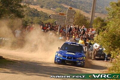 Xevi Pons - Xavier Amigo
51º Tour de Corse - Rallye de France 2007. Subaru Impreza S12B WRC '07 (KT07 SRT). Clasificado 8º.
Subaru World Rally Team

Del 12 al 14 de Octubre, Ajaccio.
Superficie: asfalto.

El Rally constaba de 3 etapas con un total de 1099.10 km de los que 359.32 km divididos en 16 tramos, eran cronometrados.

Tomaron la salida 74 equipos, finalizaron 57.

© Marek Felt
@
Palabras clave: Subaru;Impreza;WRC;Corse;Corcega;2007