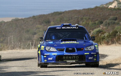 Xevi Pons - Xavier Amigo
51º Tour de Corse - Rallye de France 2007. Subaru Impreza S12B WRC '07 (KT07 SRT). Clasificado 8º.
Subaru World Rally Team

Del 12 al 14 de Octubre, Ajaccio.
Superficie: asfalto.

El Rally constaba de 3 etapas con un total de 1099.10 km de los que 359.32 km divididos en 16 tramos, eran cronometrados.

Tomaron la salida 74 equipos, finalizaron 57.

© Petr Sagner
@
Palabras clave: Subaru;Impreza;WRC;Corse;Corcega;2007