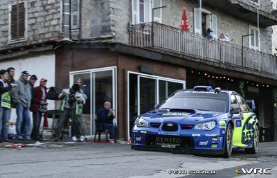 Xevi Pons - Xavier Amigo
51º Tour de Corse - Rallye de France 2007. Subaru Impreza S12B WRC '07 (KT07 SRT). Clasificado 8º.
Subaru World Rally Team

Del 12 al 14 de Octubre, Ajaccio.
Superficie: asfalto.

El Rally constaba de 3 etapas con un total de 1099.10 km de los que 359.32 km divididos en 16 tramos, eran cronometrados.

Tomaron la salida 74 equipos, finalizaron 57.

© Petr Sagner
@
Palabras clave: Subaru;Impreza;WRC;Corse;Corcega;2007