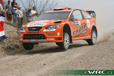 Henning Solberg - Cato Menkerud
4º Corona Rally Mexico 2007. Ford Focus RS WRC '06 (EU55 CNF). Clasificado 9º.
Stobart VK Ford Rally Team

Del 9 al 11 de Marzo, León.
Superficie: tierra.

El Rally constaba de 3 etapas con un total de 849.55 km de los que 366.06 km divididos en 20 tramos, eran cronometrados.

Tomaron la salida 47 equipos, finalizaron 36.

© Teams
@
Palabras clave: Ford;Focus;WRC;Mexico;2007