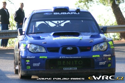 Xavier Pons - Xavier Amigo
43º Rally RACC Catalunya - Costa Daurada 2007. Subaru Impreza S12B WRC '07 (KT07 SRT). Clasificado 9º.
Subaru World Rally Team

Del 5 al 7 de Octubre, Salou, Tarragona, Catalunya, España.
Superficie: asfalto.

El Rally tenia un total de 1359.96 km de los que 352.87 km divididos en 18 tramos, eran especiales.

Se inscribieron 84 equipos, tomaron la salida 81, finalizaron 65.

© Jaime Palau-Ribes
@@
Palabras clave: Xavier_Pons;Subaru;Impreza;WRC;Catalunya;Costa_Daurada;RACC;España;Spain;2007