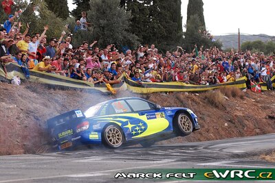 Xavier Pons - Xavier Amigo
43º Rally RACC Catalunya - Costa Daurada 2007. Subaru Impreza S12B WRC '07 (KT07 SRT). Clasificado 9º.
Subaru World Rally Team

Del 5 al 7 de Octubre, Salou, Tarragona, Catalunya, España.
Superficie: asfalto.

El Rally tenia un total de 1359.96 km de los que 352.87 km divididos en 18 tramos, eran especiales.

Se inscribieron 84 equipos, tomaron la salida 81, finalizaron 65.

© Marek Felt
@@
Palabras clave: Xavier_Pons;Subaru;Impreza;WRC;Catalunya;Costa_Daurada;RACC;España;Spain;2007