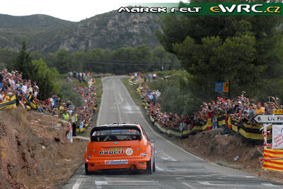 Henning Solberg - Cato Menkerud
43º Rally RACC Catalunya - Costa Daurada 2007. Ford Focus RS WRC '06 (EU55 CNF). Clasificado 10º.
Stobart VK Ford Rally Team

Del 5 al 7 de Octubre, Salou, Tarragona, Catalunya, España.
Superficie: asfalto.

El Rally tenia un total de 1359.96 km de los que 352.87 km divididos en 18 tramos, eran especiales.

Se inscribieron 84 equipos, tomaron la salida 81, finalizaron 65.

© Marek Felt
@@
Palabras clave: Ford;Focus;WRC;Catalunya;Costa_Daurada;RACC;España;Spain;2007