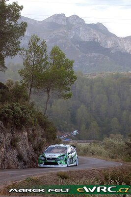 Matthew Wilson - Michael Orr
43º Rally RACC Catalunya - Costa Daurada 2007. Ford Focus RS WRC '06 (1 ES). Clasificado 11º.
Stobart VK Ford Rally Team

Del 5 al 7 de Octubre, Salou, Tarragona, Catalunya, España.
Superficie: asfalto.

El Rally tenia un total de 1359.96 km de los que 352.87 km divididos en 18 tramos, eran especiales.

Se inscribieron 84 equipos, tomaron la salida 81, finalizaron 65.

© Marek Felt
@@
Palabras clave: Ford;Focus;WRC;Catalunya;Costa_Daurada;RACC;España;Spain;2007