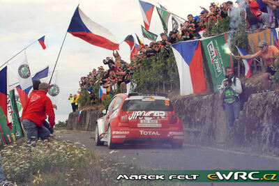 Martin Prokop - Jan Tománek
26º ADAC Rallye Deutschland 2007. Citroën C2 S1600 (2J3 8402). Clasificado 11º.

Del 17 al 19 de Agosto, Trier.
Superficie: asfalto.

El Rally constaba de 3 etapas con un total de 1227.04 km de los que 356.27 km divididos en 19 tramos, eran cronometrados.

Tomaron la salida 102 equipos, finalizaron 88.

© Marek Felt
@@
Palabras clave: Citroen;Alemania;2007