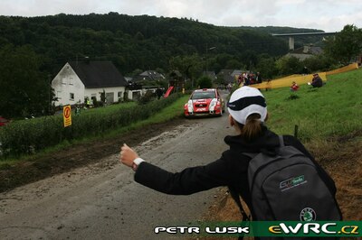 Martin Prokop - Jan Tománek
26º ADAC Rallye Deutschland 2007. Citroën C2 S1600 (2J3 8402). Clasificado 11º.

Del 17 al 19 de Agosto, Trier.
Superficie: asfalto.

El Rally constaba de 3 etapas con un total de 1227.04 km de los que 356.27 km divididos en 19 tramos, eran cronometrados.

Tomaron la salida 102 equipos, finalizaron 88.

© Petr Lusk
@@
Palabras clave: Citroen;Alemania;2007
