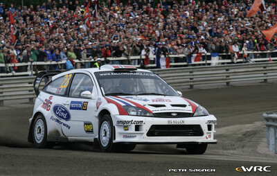 Andreas Mikkelsen - Ola Fløene
57º Neste Oil Rally Finland 2007. Ford Focus RS WRC '05 (EG53 CCN). Clasificado 12º.
Ramsport

Del 3 al 5 de Agosto, Jyväskylä.
Superficie: tierra.

El Rally constaba de 3 etapas con un total de 1375.15 km de los que 360.34 km divididos en 23 tramos eran cronometrados.

Tomaron la salida 97 equipos, finalizaron 70.

© Petr Sagner
@@
Palabras clave: Ford;Focus;WRC;Finlandia;2007