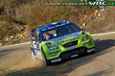 Mikko Hirvonen - Jarmo Lehtinen
51º Tour de Corse - Rallye de France 2007. Ford Focus RS WRC '07 (EO56 TZR). Clasificado 13º.
BP Ford World Rally Team

Del 12 al 14 de Octubre, Ajaccio.
Superficie: asfalto.

El Rally constaba de 3 etapas con un total de 1099.10 km de los que 359.32 km divididos en 16 tramos, eran cronometrados.

Tomaron la salida 74 equipos, finalizaron 57.

© Martin Stanislav
@
Palabras clave: Ford;Focus;WRC;Corse;Corcega;2007