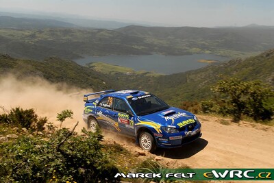Giovanni Manfrinato - Carlo Pisano
4º Rally d'Italia Sardegna 2007. Subaru Impreza STi N12 (PR001). Clasificado 15º.

Del 18 al 20 de Mayo, Olbia, Sardinia.
Superficie: tierra.

El Rally constaba de 3 etapas con un total de 1061.84 km de los que 342.86 km divididos en 18 tramos, eran cronometrados.

Tomaron la salida 82 equipos, finalizaron 67.

© Marek Felt
@@
Palabras clave: Subaru;Impreza;Cerdeña;Italia;2007