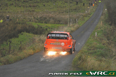 Henning Solberg - Göran Bergsten
3º Rally Ireland 2007. Ford Focus RS WRC '06 (EU55 CNF). Clasificado 16º.

Del 16 al 18 de Noviembre, Sligo.
Superficie: asfalto.

El Rally constaba de 3 etapas con un total de 1182.63 km de los que 328.72 km divididos en 20 tramos, eran cronometrados.

Tomaron la salida 84 equipos, finalizaron 66.

© Marek Felt
Foto 1 de 2
@@
Palabras clave: Ford;Focus;WRC;Irlanda;2007