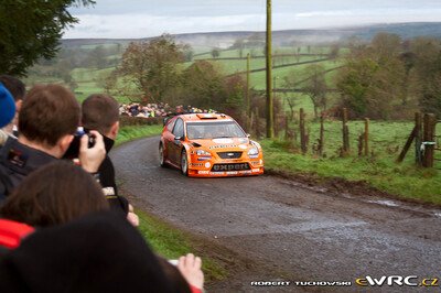 Henning Solberg - Göran Bergsten
3º Rally Ireland 2007. Ford Focus RS WRC '06 (EU55 CNF). Clasificado 16º.

Del 16 al 18 de Noviembre, Sligo.
Superficie: asfalto.

El Rally constaba de 3 etapas con un total de 1182.63 km de los que 328.72 km divididos en 20 tramos, eran cronometrados.

Tomaron la salida 84 equipos, finalizaron 66.

© Robert Tuchowski
@
Palabras clave: Ford;Focus;WRC;Irlanda;2007