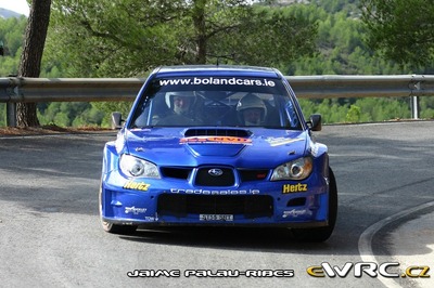 Eamonn Boland - Francis Regan
43º Rally RACC Catalunya - Costa Daurada 2007. Subaru Impreza S12 WRC '06 (ST55 SRT). Clasificado 16º.

Del 5 al 7 de Octubre, Salou, Tarragona, Catalunya, España.
Superficie: asfalto.

El Rally tenia un total de 1359.96 km de los que 352.87 km divididos en 18 tramos, eran especiales.

Se inscribieron 84 equipos, tomaron la salida 81, finalizaron 65.

© Jaime-Palau Ribes
@@
Palabras clave: Subaru;Impreza;WRC;Catalunya;Costa_Daurada;RACC;España;Spain;2007