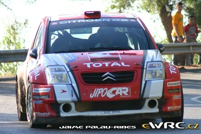 Martin Prokop - Jan Tománek
43º Rally RACC Catalunya - Costa Daurada 2007. Citroën C2 S1600 (2J3 8402). Clasificado 17º.

Del 5 al 7 de Octubre, Salou, Tarragona, Catalunya, España.
Superficie: asfalto.

El Rally tenia un total de 1359.96 km de los que 352.87 km divididos en 18 tramos, eran especiales.

Se inscribieron 84 equipos, tomaron la salida 81, finalizaron 65.

© Jaime-Palau Ribes
@@
Palabras clave: Citroen;Catalunya;Costa_Daurada;RACC;España;Spain;2007