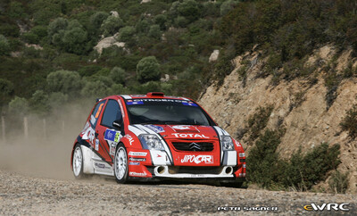 Martin Prokop - Jan Tománek
51º Tour de Corse - Rallye de France 2007. Citroën C2 S1600 (2J3 8402). Clasificado 17º.

Del 12 al 14 de Octubre, Ajaccio.
Superficie: asfalto.

El Rally constaba de 3 etapas con un total de 1099.10 km de los que 359.32 km divididos en 16 tramos, eran cronometrados.

Tomaron la salida 74 equipos, finalizaron 57.

© Petr Sagner
@
Palabras clave: Citroen;Corse;Corcega;2007