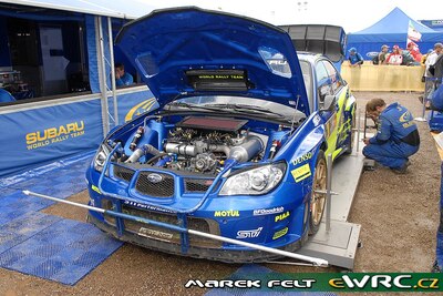 Xevi Pons - Xavier Amigo
26º ADAC Rallye Deutschland 2007. Subaru Impreza S12B WRC '07 (KT07 SRT). Clasificado 18º.

Del 17 al 19 de Agosto, Trier.
Superficie: asfalto.

El Rally constaba de 3 etapas con un total de 1227.04 km de los que 356.27 km divididos en 19 tramos, eran cronometrados.

Tomaron la salida 102 equipos, finalizaron 88.

© Marek Felt
@@
Palabras clave: Subaru;Impreza;WRC;Alemania;2007