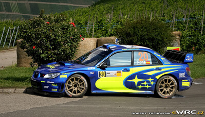 Xevi Pons - Xavier Amigo
26º ADAC Rallye Deutschland 2007. Subaru Impreza S12B WRC '07 (KT07 SRT). Clasificado 18º.

Del 17 al 19 de Agosto, Trier.
Superficie: asfalto.

El Rally constaba de 3 etapas con un total de 1227.04 km de los que 356.27 km divididos en 19 tramos, eran cronometrados.

Tomaron la salida 102 equipos, finalizaron 88.

© Robert Tuchowski
@@
Palabras clave: Subaru;Impreza;WRC;Alemania;2007