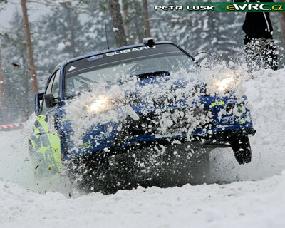 Chris Atkinson - Glenn Macneall
22º Rally Norway 2007. Subaru Impreza S12 WRC '06 (FT55 SRT). Clasificado 19º.
Subaru World Rally Team

Del 16 al 18 de Febrero, Hamar, Innlandet.
Superficie: nieve - hielo.

El Rally constaba de 3 etapas con un total de 1109.57 km de los que 355.99 km divididos en 18 tramos, eran cronometrados.

Tomaron la salida 74 equipos, finalizaron 63.

© Petr Lusk
@@
Palabras clave: Subaru;Impreza;WRC;Noruega;2007;Nieve