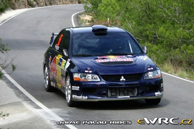 Andreas Aigner - Klaus Wicha
43º Rally RACC Catalunya - Costa Daurada 2007. Mitsubishi Lancer Evo IX (B KI 593). Clasificado 19º.

Del 5 al 7 de Octubre, Salou, Tarragona, Catalunya, España.
Superficie: asfalto.

El Rally tenia un total de 1359.96 km de los que 352.87 km divididos en 18 tramos, eran especiales.

Se inscribieron 84 equipos, tomaron la salida 81, finalizaron 65.

© Jaime-Palau Ribes
@@
Palabras clave: Mitsubishi;Lancer;Catalunya;Costa_Daurada;RACC;España;Spain;2007