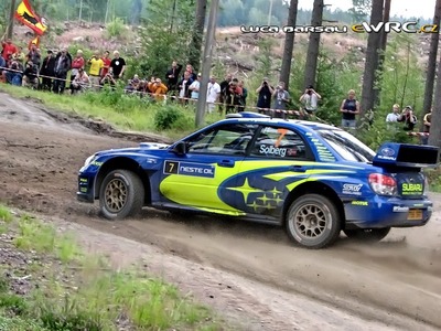 Petter Solberg - Phil Mills
57º Neste Oil Rally Finland 2007. Subaru Impreza S12B WRC '07 (HT56 SRT). Abandonó por avería mecánica en SS16 Ouninpohja 2 de 33.01 km.
Subaru World Rally Team

Del 3 al 5 de Agosto, Jyväskylä.
Superficie: tierra.

El Rally constaba de 3 etapas con un total de 1375.15 km de los que 360.34 km divididos en 23 tramos eran cronometrados.

Tomaron la salida 97 equipos, finalizaron 70.

© Luca Barsali

Palabras clave: Subaru;Impreza;WRC;Finlandia;2007