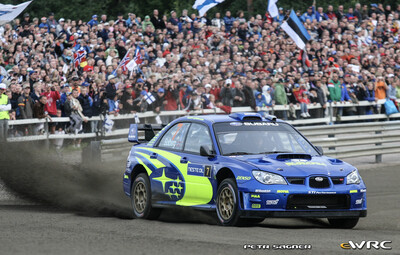 Petter Solberg - Phil Mills
57º Neste Oil Rally Finland 2007. Subaru Impreza S12B WRC '07 (HT56 SRT). Abandonó por avería mecánica en SS16 Ouninpohja 2 de 33.01 km.
Subaru World Rally Team

Del 3 al 5 de Agosto, Jyväskylä.
Superficie: tierra.

El Rally constaba de 3 etapas con un total de 1375.15 km de los que 360.34 km divididos en 23 tramos eran cronometrados.

Tomaron la salida 97 equipos, finalizaron 70.

© Petr Sagner

Palabras clave: Subaru;Impreza;WRC;Finlandia;2007