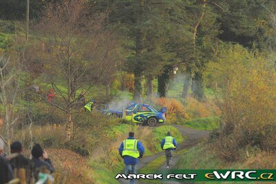 Xevi Pons - Xavier Amigo
3º Rally Ireland 2007. Subaru Impreza S12B WRC '07 (KT07 SRT). Abandonó por accidente en SS4 Lough Gill 1 de 20.57 km.
Subaru World Rally Team

Del 16 al 18 de Noviembre, Sligo.
Superficie: asfalto.

El Rally constaba de 3 etapas con un total de 1182.63 km de los que 328.72 km divididos en 20 tramos, eran cronometrados.

Tomaron la salida 84 equipos, finalizaron 66.

© Marek Felt
@
Palabras clave: Subaru;Impreza;WRC;Irlanda;2007