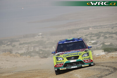 Mikko Hirvonen - Jarmo Lehtinen
1º Jordan Rally 2008. Ford Focus RS WRC '07 (EU07 SSZ). Clasificado 1º.
BP Ford Abu Dhabi WRT

Del 24 al 27 de Abril.
Superficie: tierra.

El Rally constaba de 3 etapas con un total de 983.44 km de los que 359.26 km divididos en 22 tramos, eran cronometrados.

Tomaron la salida 54 equipos, finalizaron 33.

© Willy Weyens
@
Palabras clave: Ford;Focus;WRC;Jordania;2008