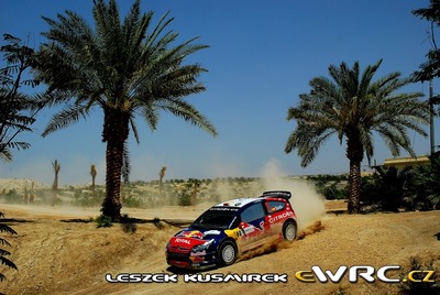 Dani Sordo - Marc Marti
1º Jordan Rally 2008. Citroën C4 WRC (734 EGZ 78). Clasificado 2º.
Citroën Total WRT

Del 24 al 27 de Abril.
Superficie: tierra.

El Rally constaba de 3 etapas con un total de 983.44 km de los que 359.26 km divididos en 22 tramos, eran cronometrados.

Tomaron la salida 54 equipos, finalizaron 33.

© Leszek Kusmirek
@
Palabras clave: Citroen;WRC;Jordania;2008