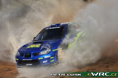 Chris Atkinson - Stéphane Prévot
5º Corona Rally Mexico 2008. Subaru Impreza S12B WRC '07 (JT56 SRT). Clasificado 2º.
Subaru World Rally Team

Del 28 de Febrero al 2 de Marzo, León.
Superficie: tierra.

El Rally tenia un total de 808.53 km de los que 353.75 km divididos en 3 etapas y 20 tramos eran cronometrados (1 de ellos fue cancelado SS18 Guanajuatito de 22.3 km).

Tomaron la salida 40 equipos, finalizaron 28.

© Petr Lusk
@@
Palabras clave: ;Subaru;Impreza;Mexico;WRC;2008