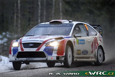 Andreas Mikkelsen - Ola Fløene
57º Uddeholm Swedish Rally 2008. Ford Focus RS WRC '06 (EU55 CNJ). Clasificado 5º.
Ramsport

Del 8 al 10 de Febrero, Karlstad.
Superficie: nieve - hielo.

El Rally tenia un total de 1408.94 km de los que 340.24 km divididos en 3 etapas y 20 tramos eran cronometrados.

Tomaron la salida 61 equipos, finalizaron 49.

© Benjamin A. Ward
@
Palabras clave: ;Ford;Focus;WRC;Suecia;2008