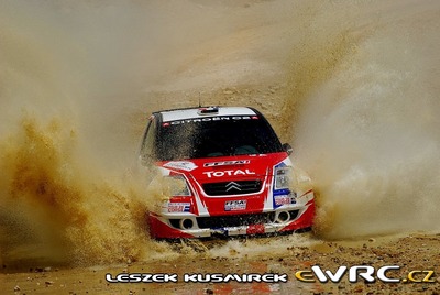 Sébastien Ogier - Julien Ingrassia
1º Jordan Rally 2008. Citroën C2 S1600 (7214 NE 52). Clasificado 11º.
Equipe de France FFSA

Del 24 al 27 de Abril.
Superficie: tierra.

El Rally constaba de 3 etapas con un total de 983.44 km de los que 359.26 km divididos en 22 tramos, eran cronometrados.

Tomaron la salida 54 equipos, finalizaron 33.

© Leszek Kusmirek
@
Palabras clave: Citroen;Jordania;2008