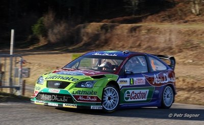 Jari-Matti Latvala - Miikka Anttila
76º Rallye Automobile de Monte-Carlo 2008. Ford Focus RS WRC '07 (EU07 SUF). Clasificado 12º.

Del 24 al 27 de Enero, Valence - Monaco.
Superficie: asfalto - nieve.

El Rally tenia un total de 1481.25 km de los que 365.09 km divididos en 19 tramos, eran especiales.

Se inscribieron 50, tomaron la salida 47, finalizaron 34.

© Petr Sagner
@@
Palabras clave: Jari-Matti_Latvala;Fod;Focus;WRC;Montecarlo;2008