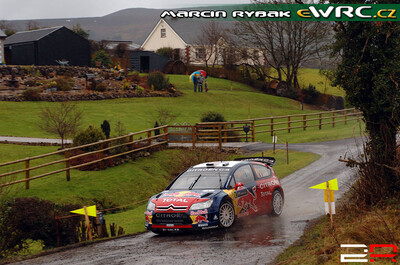 Sébastien Loeb - Daniel Elena
4º Rally Ireland 2009. Citroën C4 WRC (734 EGZ 78). Clasificado 1º.

Del 29 de Enero al 1 de Febrero, Sligo.
Superficie: asfalto.

El Rally tenia un total de 1349.42 km de los que 349.73 km divididos en 3 etapas y 19 tramos eran cronometrados (2 de ellos fueron cancelados, SS7 Murley de 24.70 km y SS8 Fardross de 14.77 km).

Tomaron la salida 36 equipos, finalizaron 28.

© Marcin Rybak
@
Palabras clave: Sebastien_Loeb;Irlanda;Citroen;WRC;2009
