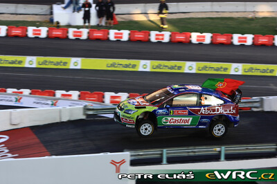Mikko Hirvonen - Jarmo Lehtinen
43º Vodafone Rally de Portugal 2009. Ford Focus RS WRC '08 (PX08 AXC). Clasificado 2º.
BP Ford Abu Dhabi WRT

Del 2 al 5 de Abril, Faro.
Superficie: tierra.

El Rally tenia un total de 1164.99 km de los que 361.36 km divididos en 3 etapas y18 tramos eran cronometrados.

Tomaron la salida 70 equipos, finalizaron 41.

© Petr Eliáš
@@
Palabras clave: ;Ford;Focus;WRC;Portugal;2009