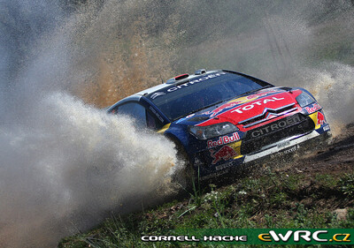 Dani Sordo - Marc Martí
43º Vodafone Rally de Portugal 2009. Citröen C4 WRC (884 ESF 78). Clasificado 3º.
Citroën Total WRT

Del 2 al 5 de Abril, Faro.
Superficie: tierra.

El Rally tenia un total de 1164.99 km de los que 361.36 km divididos en 3 etapas y18 tramos eran cronometrados.

Tomaron la salida 70 equipos, finalizaron 41.

© Cornell Hache
@@
Palabras clave: ;Citroen;WRC;Portugal;2009