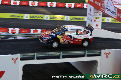 Dani Sordo - Marc Martí
43º Vodafone Rally de Portugal 2009. Citröen C4 WRC (884 ESF 78). Clasificado 3º.
Citroën Total WRT

Del 2 al 5 de Abril, Faro.
Superficie: tierra.

El Rally tenia un total de 1164.99 km de los que 361.36 km divididos en 3 etapas y18 tramos eran cronometrados.

Tomaron la salida 70 equipos, finalizaron 41.

© Petr Eliáš
@@
Palabras clave: ;Citroen;WRC;Portugal;2009
