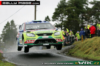 Mikko Hirvonen - Jarmo Lehtinen
4º Rally Ireland 2009. Ford Focus RS WRC '08 (PX08 AXB). Clasificado 3º.

Del 29 de Enero al 1 de Febrero, Sligo.
Superficie: asfalto.

El Rally tenia un total de 1349.42 km de los que 349.73 km divididos en 3 etapas y 19 tramos eran cronometrados (2 de ellos fueron cancelados, SS7 Murley de 24.70 km y SS8 Fardross de 14.77 km).

Tomaron la salida 36 equipos, finalizaron 28.

© Eymard Brennan
@
Palabras clave: ;Ford;Focus;WRC;Irlanda;2009