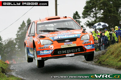 Henning Solberg - Cato Menkerud
4º Rally Ireland 2009. Ford Focus RS WRC '08 (EU07 SUA). Clasificado 4º.

Del 29 de Enero al 1 de Febrero, Sligo.
Superficie: asfalto.

El Rally tenia un total de 1349.42 km de los que 349.73 km divididos en 3 etapas y 19 tramos eran cronometrados (2 de ellos fueron cancelados, SS7 Murley de 24.70 km y SS8 Fardross de 14.77 km).

Tomaron la salida 36 equipos, finalizaron 28.

© Eymard Brennan
@
Palabras clave: ;Ford;Focus;WRC;Irlanda;2009