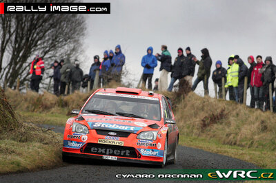 Henning Solberg - Cato Menkerud
4º Rally Ireland 2009. Ford Focus RS WRC '08 (EU07 SUA). Clasificado 4º.

Del 29 de Enero al 1 de Febrero, Sligo.
Superficie: asfalto.

El Rally tenia un total de 1349.42 km de los que 349.73 km divididos en 3 etapas y 19 tramos eran cronometrados (2 de ellos fueron cancelados, SS7 Murley de 24.70 km y SS8 Fardross de 14.77 km).

Tomaron la salida 36 equipos, finalizaron 28.

© Eymard Brennan
@
Palabras clave: ;Ford;Focus;WRC;Irlanda;2009