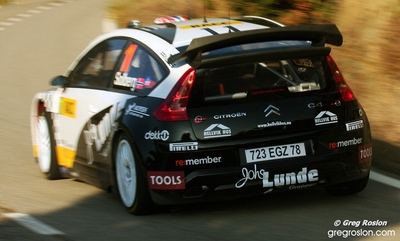 Petter Solberg - Phil Mills
45ª RallyRACC Catalunya - Costa Daurada 2009. Citröen C4 WRC (723 EGZ 78). Clasificado 4º.

Del 1 al 4 de Octubre, Salou, Tarragona, Catalunya, España.
Superficie: asfalto.

El Rally tenia un total de 1299.13 km de los que 353.62 km divididos en 18 tramos eran especiales.

Tomaron la salida 70 equipos, finalizaron 52.

© Greg Roslon
@@
Palabras clave: Petter_Solberg;Citroen;WRC;Catalunya;España;Spain;2009